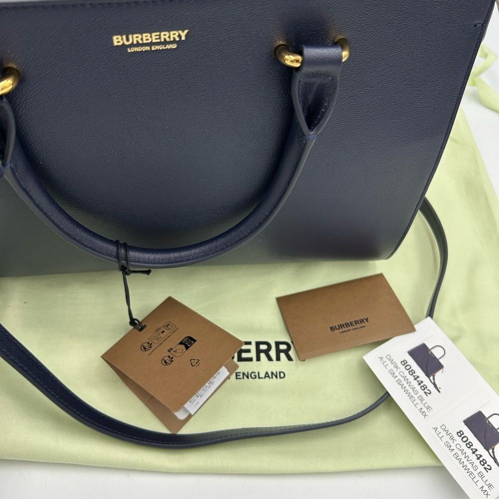 Women’s Burberry Banwell classic check handbag with detachable shoulder strap - Picture 13 of 15